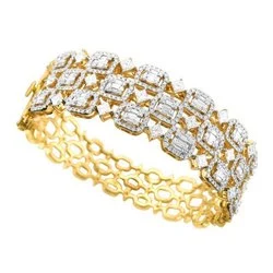 White gold diamond women's bracelets