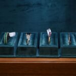 Stone diamond bracelet