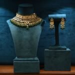 Polki diamond Emerald set